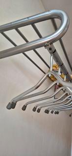 Vintage Wandkapstok met Hangers, Ophalen, Gebruikt, Metaal, Wandkapstok