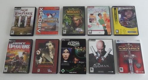 8 PC CD-Rom Spellen, Spelcomputers en Games, Games | Pc, Zo goed als nieuw, Ophalen