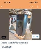 Pelletkachel te koop max 100 branduren, Ophalen of Verzenden, Zo goed als nieuw, Pelletkachel, Vrijstaand