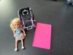 Barbie chelsea in rolstoel, Ophalen of Verzenden, Barbie