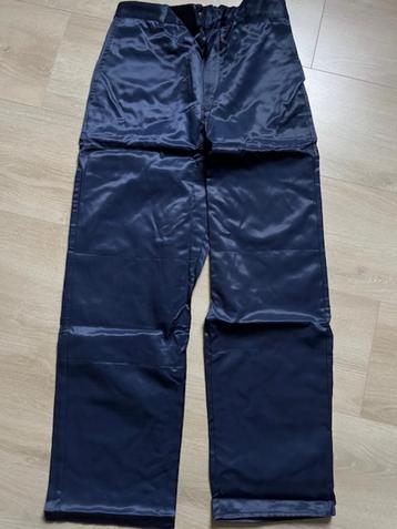 Werkbroek Beaver Nijlon in D.Blauw en Zwart elastiek boord beschikbaar voor biedingen