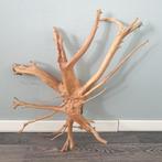 Houtkunst - Woodart, Tovenaarsgezicht in drijfhout, Antiek en Kunst, Ophalen of Verzenden