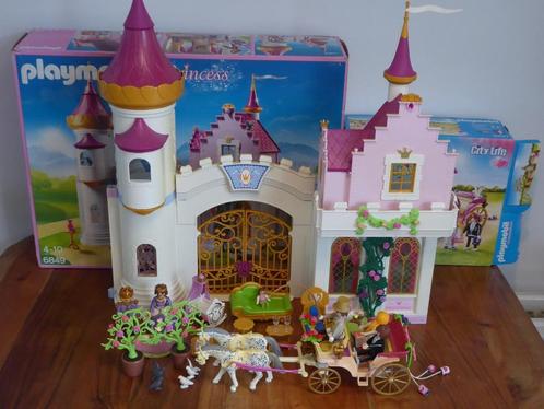 Playmobil 6849 koninklijk slot prinsessen en 9427 koets, Kinderen en Baby's, Speelgoed | Playmobil, Gebruikt, Ophalen of Verzenden