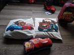 Bliksem mc queen/ cars dekbedovertrekken, Ophalen, Jongetje of Meisje, Wit, Zo goed als nieuw