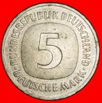 Ⰶ NOT COMMUNIST (1975-2001): GERMANY 5 MARKS 1986J HAMBURG!, Postzegels en Munten, Munten | Europa | Niet-Euromunten, Verzenden