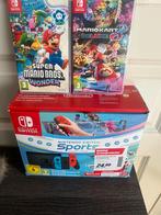 Nintenfo switch sports met 2 spellen, Ophalen, Met games, Met 2 controllers, Zo goed als nieuw