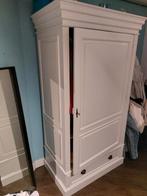 Witte kledingkast met lade en deur - 200x100x60 cm, Huis en Inrichting, Kasten | Kledingkasten, Ophalen