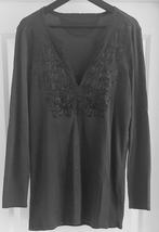 Zgan top lange mouw van JUST B..mt:l, Kleding | Dames, B, Zwart, Maat 42/44 (L), Ophalen of Verzenden