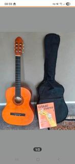 Ashley Klassieke Gitaar - Inclusief Tas & Lesboek, Muziek en Instrumenten, Snaarinstrumenten | Gitaren | Akoestisch, Ophalen, Gebruikt