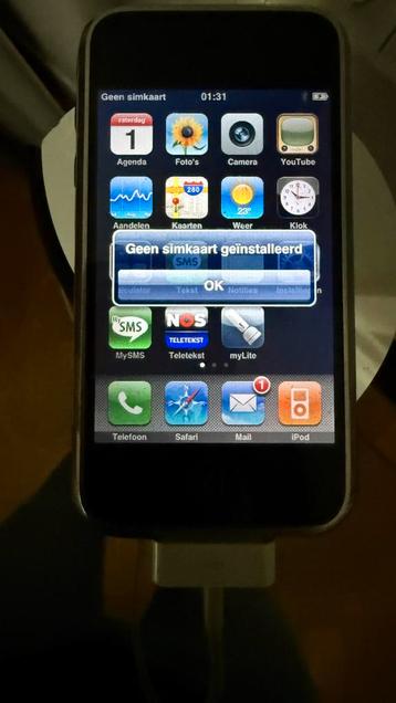 Eerste Iphone 1 in Nederland met Jailbreak beschikbaar voor biedingen