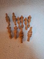 10 Kleine Houten Ornamentjes - 7cm, Ophalen of Verzenden