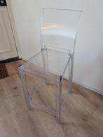 Transparante barkruk - 64cm zithoogte, Huis en Inrichting, Stoelen, Ophalen, Kunststof, Gebruikt, Overige kleuren