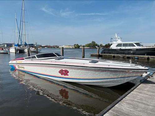 Powerboat Cigarette Formula 419 SR1 1950PK 13meter, Watersport en Boten, Speedboten, Zo goed als nieuw, 6 meter of meer, Benzine