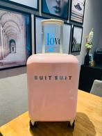 Suitsuit koffer 55cm licht roze glans/crème-witte afwerking, Sieraden, Tassen en Uiterlijk, Koffers, 50 tot 60 cm, Hard kunststof