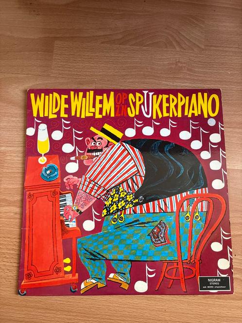 Wilde Willem - Spijkerpiano LP, Cd's en Dvd's, Vinyl | Pop, Gebruikt, 1960 tot 1980, 12 inch, Ophalen of Verzenden