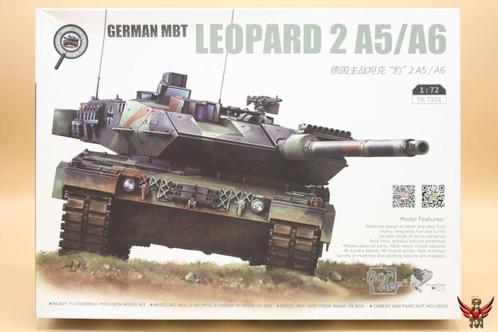 Border Model 1/72 German MBT Leopard 2A5/A6, Hobby en Vrije tijd, Modelbouw | Auto's en Voertuigen, Nieuw, Tank, 1:50 of kleiner