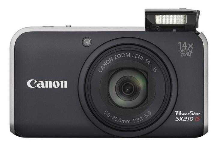 Canon compactcamera PowerShot SX210 IS 14x optische zoom 14m, Audio, Tv en Foto, Fotocamera's Digitaal, Zo goed als nieuw, Canon
