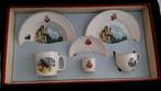 Antiek kinderservies Gelaarsde Kat Petrus Regout Maastricht, Antiek en Kunst, Antiek | Servies compleet, Ophalen of Verzenden