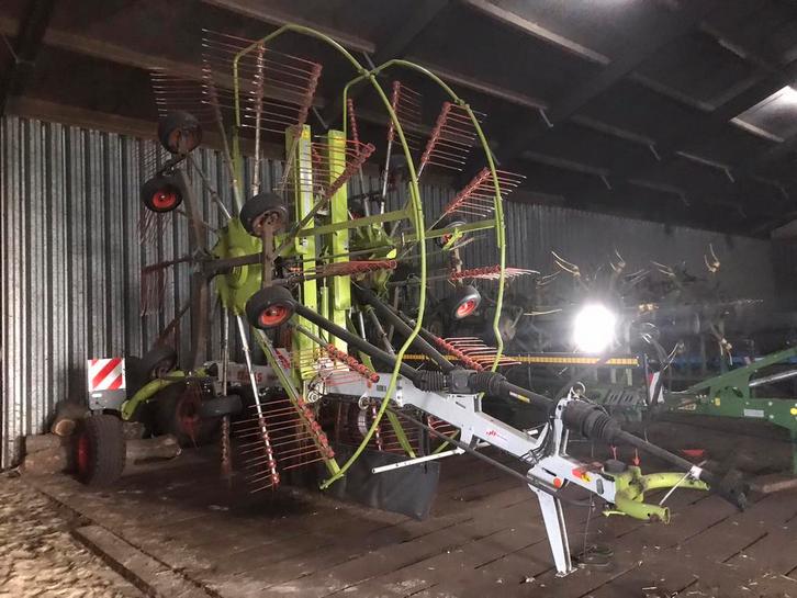 Claas liner 3100 Hark - Lemken wentel 5 sch- met vorenpakker, Zakelijke goederen, Agrarisch | Werktuigen, Veehouderij, Oogstmachine
