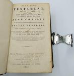 Antieke bijbel met zilveren slot, 1875, Antiek en Kunst, Antiek | Boeken en Bijbels, Verzenden