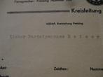 Brief NS DAP Gau München 1944, Verzenden, Landmacht, Duitsland, Foto of Poster