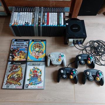 Grote GameCube collectie met 30 Games en 4 Controllers beschikbaar voor biedingen