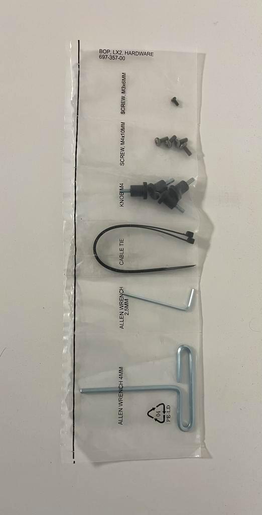 Ergotron Onderdelen: 697-357-00 LX2 Hardware Kit NEW, Computers en Software, Monitoren, Nieuw, Ophalen of Verzenden