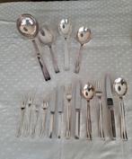 Verzilverd bestek van Gustav Beran P1000, Ophalen of Verzenden, Gebruikt, Zilver, Los bestek