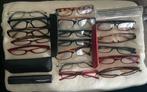 Assortie van 17 leesbrillen met 5 hoesjes., Ophalen of Verzenden, Gebruikt, Overige merken