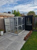 Voliere en nachthok, Ophalen of Verzenden, Hout, Volière