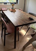 Eettafel + hoge smalle tafel set, Huis en Inrichting, Tafels | Eettafels, Ophalen, 200 cm of meer, 50 tot 100 cm, Zo goed als nieuw