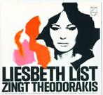 Liesbeth List Zingt Theodorakis, Ophalen of Verzenden, Gebruikt, Levenslied of Smartlap