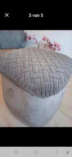 riviera maison poef, Huis en Inrichting, Minder dan 50 cm, Rond, Minder dan 50 cm, Ophalen of Verzenden