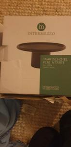 Taartplateau intermezzo zwart, Overige materialen, Nieuw, Ophalen of Verzenden, Schaal of Schalen