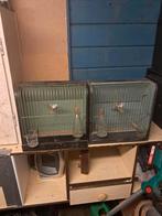 Antieke TT kooitjes, Dieren en Toebehoren, Vogels | Hokken en Kooien, Ophalen of Verzenden, Gebruikt, Hout, Vogelkooi