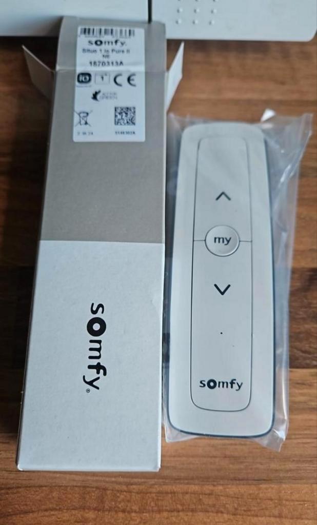Afstandsbediening/ Handzender Somfy Situo Pure 1 IO- II, Doe-het-zelf en Verbouw, Rolluiken, Nieuw, Minder dan 100 cm, Minder dan 100 cm