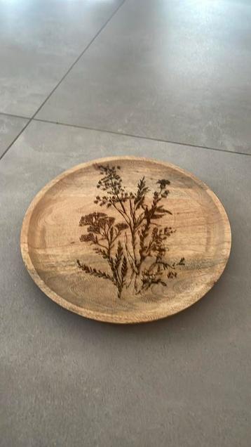 houten schaal 30cm diameter