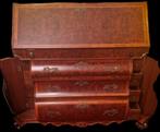wortelnoten Barok Bureau met open knieen, Antiek en Kunst, Antiek | Meubels | Kasten, Ophalen