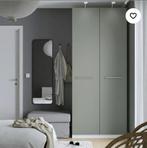 PAX Kast Groen met Spiegeldeur, Huis en Inrichting, Ophalen, 150 tot 200 cm, Zo goed als nieuw, Glas