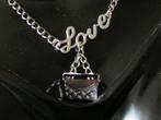 ketting + hanger als tasje wat open kan voor lief berichtje, Overige materialen, Verstelbaar, Verzenden, Marktplaats@#koningsieraden.nl