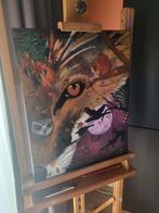 Uniek abstract schilderij, Antiek en Kunst, Ophalen