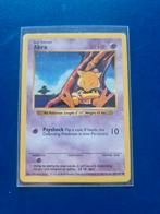 Pokemon Abra base set shadowless kaart, Ophalen of Verzenden, Zo goed als nieuw, Losse kaart