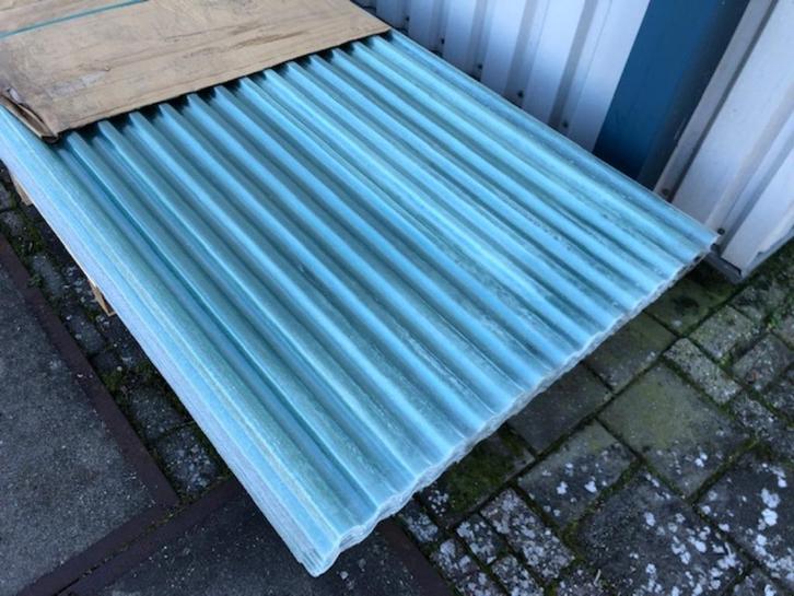 Polyesterplaten damwandprofiel, Doe-het-zelf en Verbouw, Platen en Panelen, Nieuw, Overige materialen, Minder dan 20 mm, Ophalen