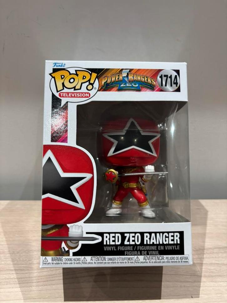 Red Zeo Ranger #1714 Funko Pop! Power Rangers Zeo, Verzamelen, Poppetjes en Figuurtjes, Nieuw, Ophalen of Verzenden