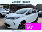 Renault ZOE 52 kWh (koop accu) Camera, 16''Lmv, Stoelverwarm, Stof, Gebruikt, Zwart, 135 min