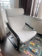 Ikea Poäng Fauteuil met Teddy Stof, Huis en Inrichting, Fauteuils, 75 tot 100 cm, Ophalen of Verzenden, Zo goed als nieuw, 50 tot 75 cm