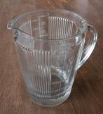 Vintage glazen P&S ltd maatbeker, Ophalen of Verzenden