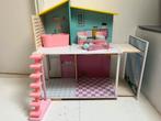 Barbiehuis, Kinderen en Baby's, Speelgoed | Poppenhuizen, Ophalen, Zo goed als nieuw, Poppenhuis