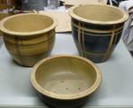Diverse bloempotten, pot, schaal, bloempot, Tuin en Terras, Bloempotten, 25 tot 40 cm, Gebruikt, Tuin, Rond