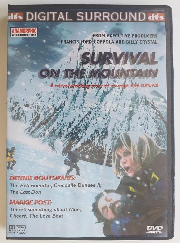 Survival on the Mountain (1997), Cd's en Dvd's, Dvd's | Drama, Drama, Vanaf 12 jaar, Ophalen of Verzenden